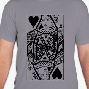 Queen of Hearts - Graphic Tee Shirt